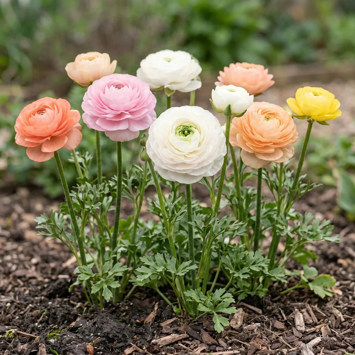 Ranunculus 'Elegance Pastello Mix' - Harding & Bloom