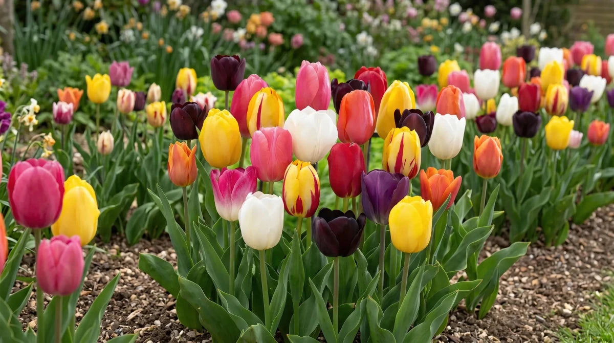 Tulipa 'Single Late Mixed' (Tulip) - Harding & Bloom