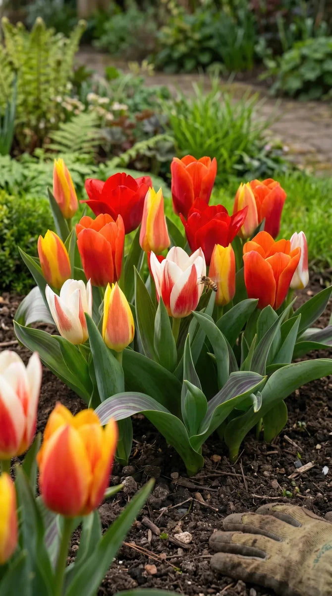 Tulipa 'Kaufmanniana Mixed' (Tulip) - Harding & Bloom