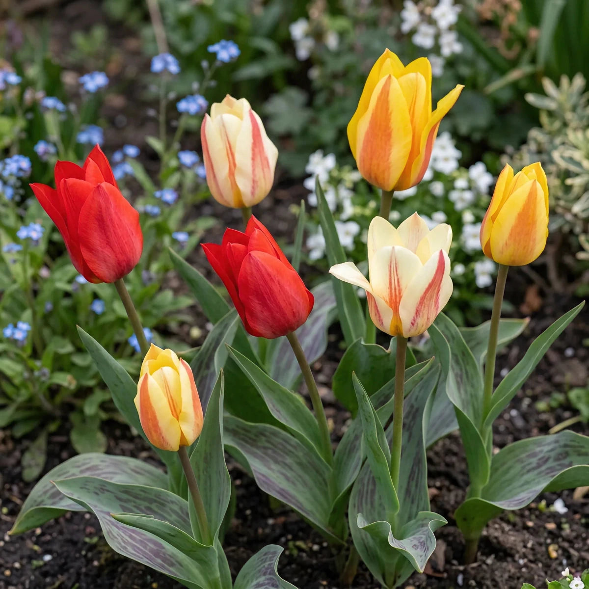 Tulipa 'Greigii-peacock Mixed' - Harding & Bloom