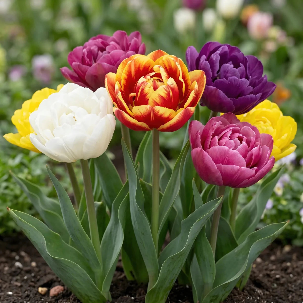 Tulipa 'Double Mixed' - Harding & Bloom
