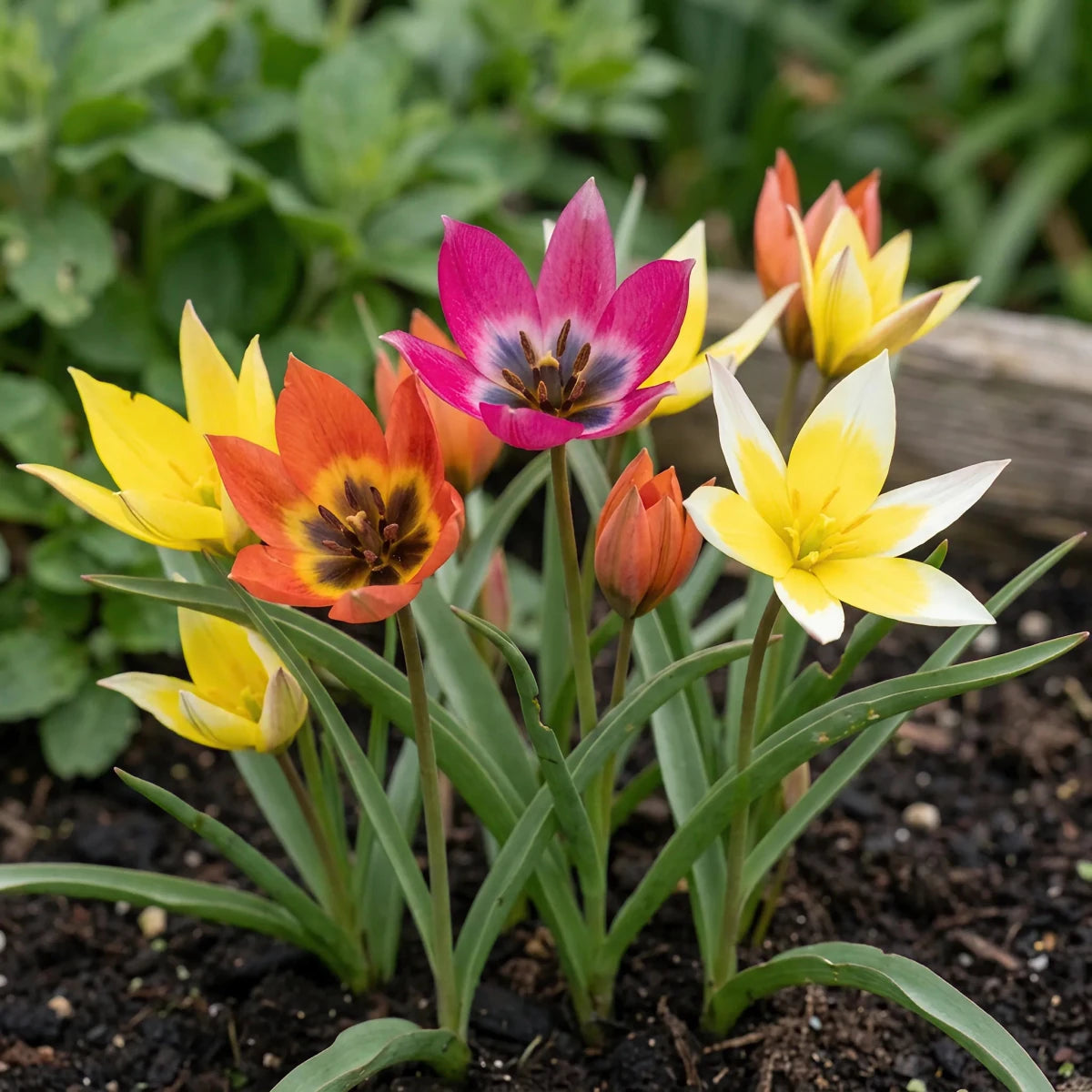 Tulipa 'Botanical Tulips Mixed' (Tulip) - Harding & Bloom