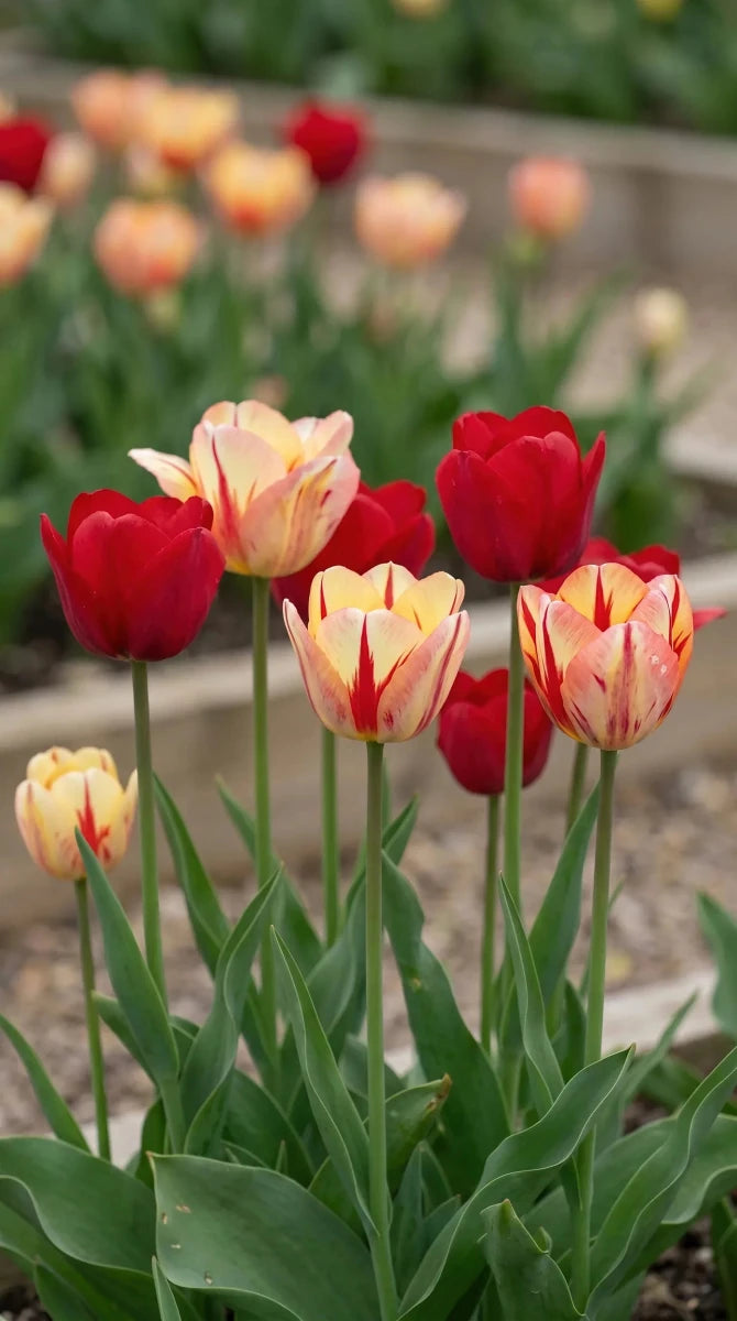 Tulipa 'Spryng Mix' (Tulip) - Harding & Bloom