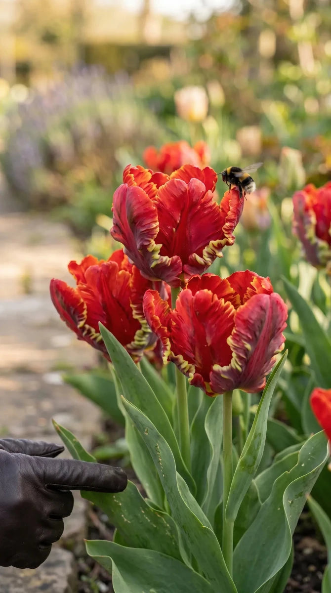 Tulipa 'Seadov Parrot' (Tulip) - Harding & Bloom