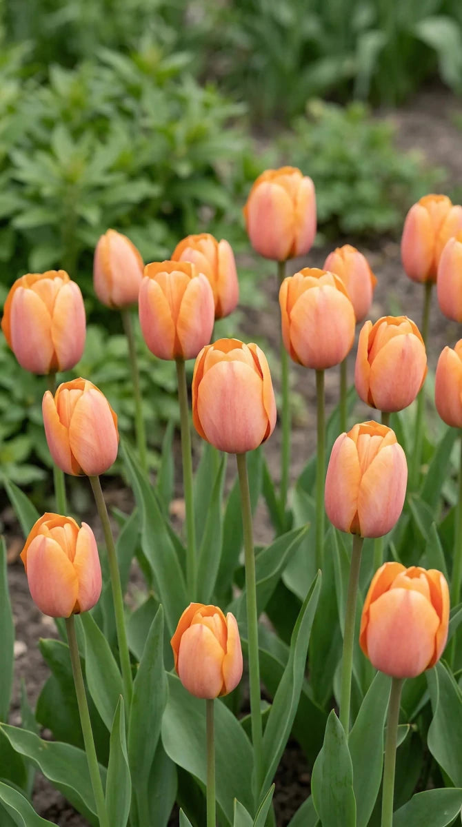 Tulipa 'Blushing Apeldoorn' (Tulip) - Harding & Bloom