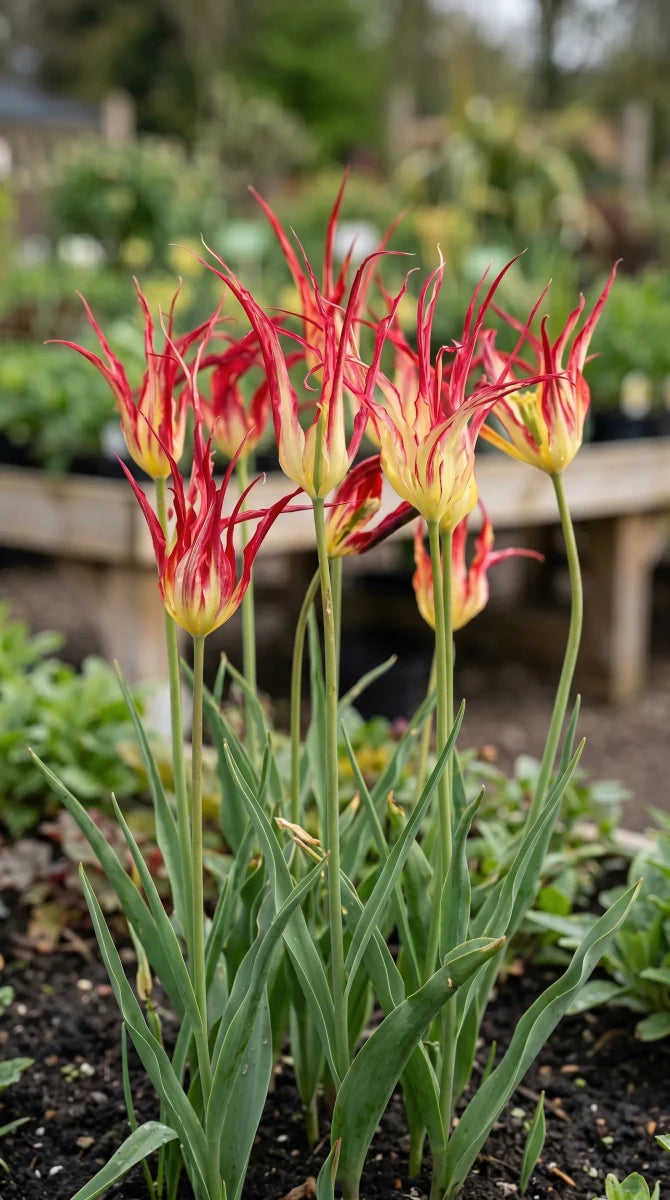 Tulipa 'Acuminata' (horned tulip) - Harding & Bloom