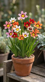 Sparaxis 'Mixed' (Harlequin flower) - Harding & Bloom