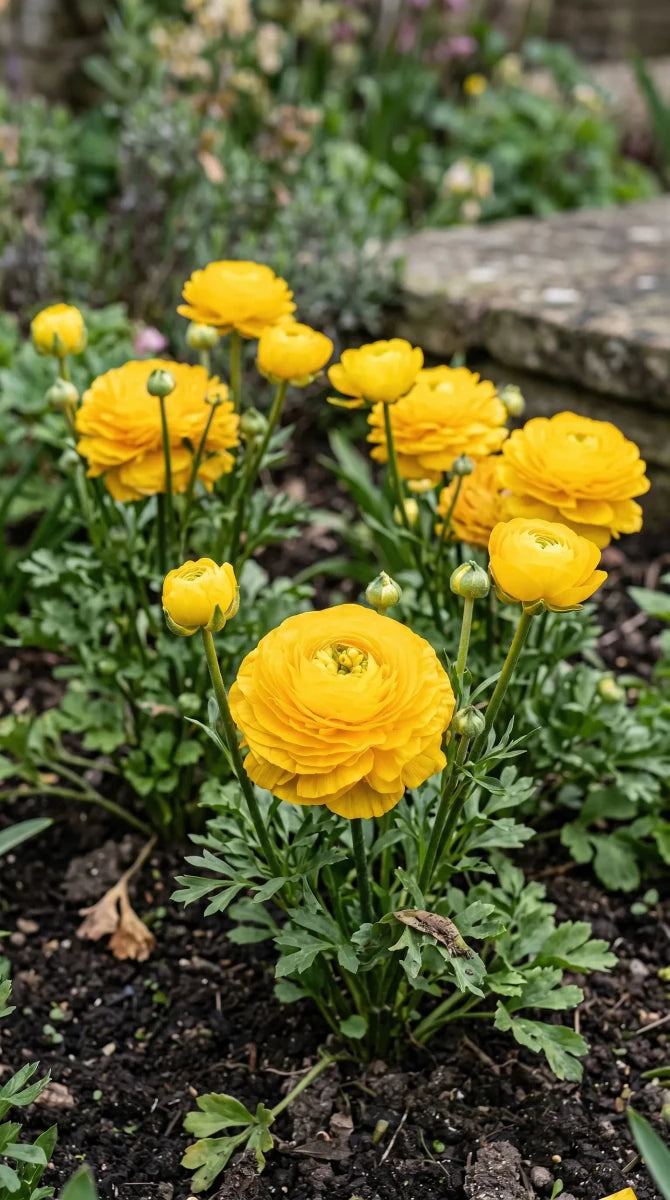 Ranunculus 'Yellow' - Harding & Bloom