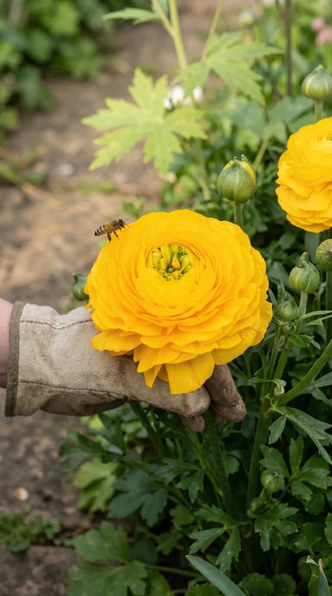 Ranunculus 'Yellow' - Harding & Bloom