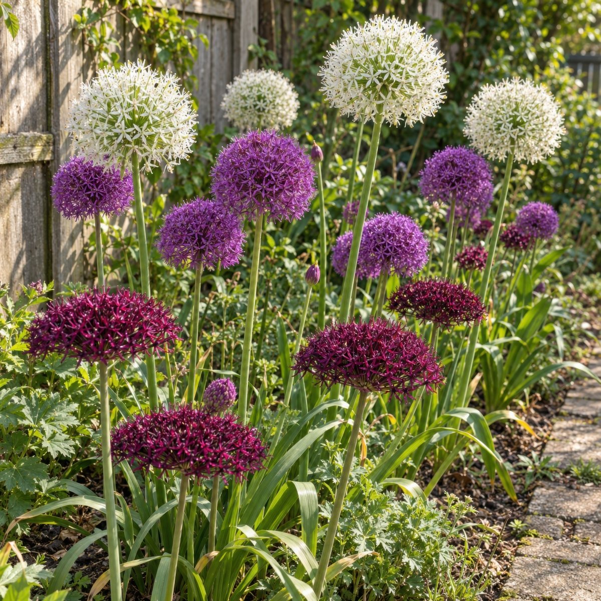 Purple & Snow — Allium Collection - Harding & Bloom
