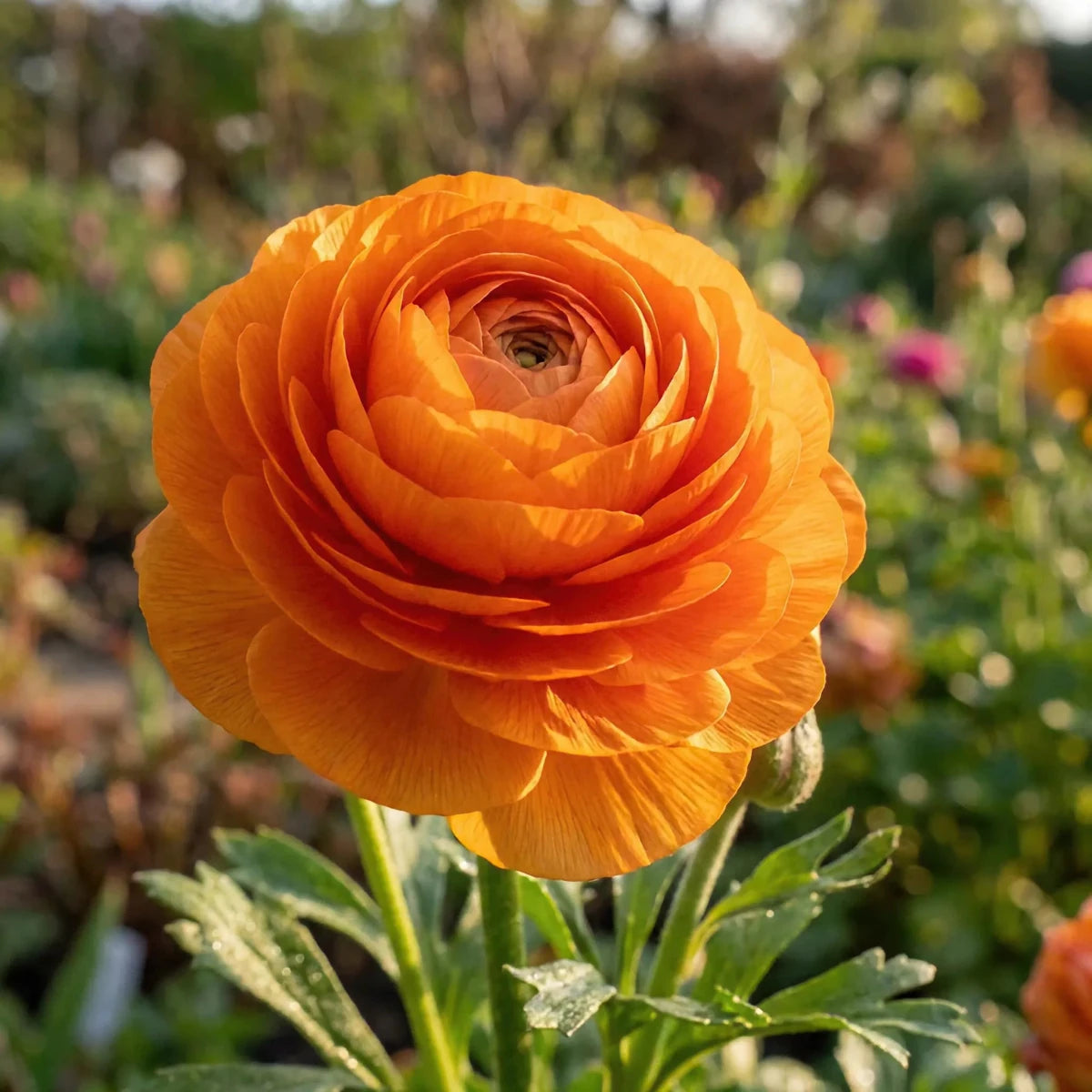 Ranunculus 'Orange' - Harding & Bloom