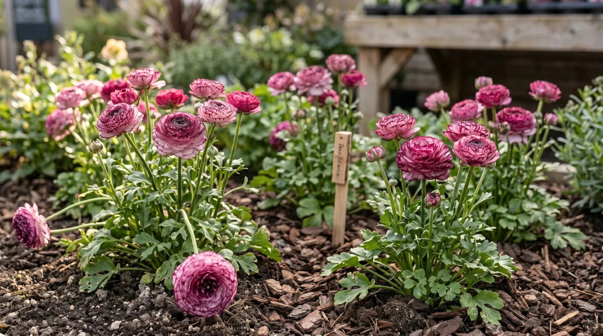 Ranunculus 'Elegance Rosa Striato' - Harding & Bloom