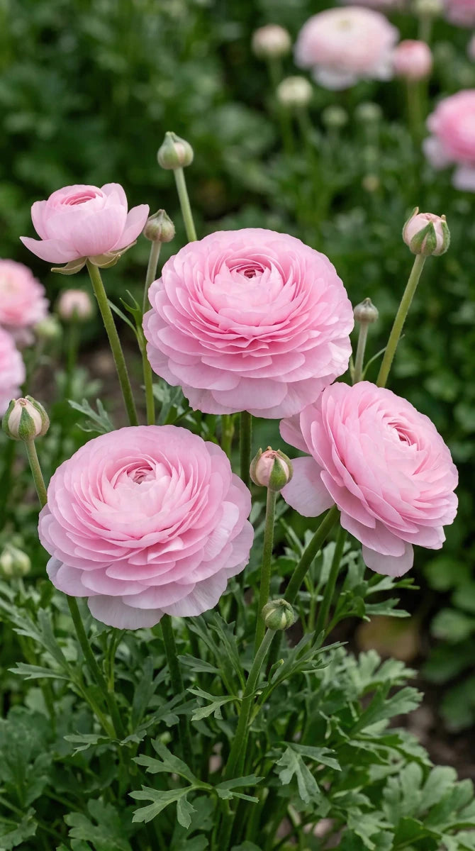 Ranunculus 'Elegance Rosa Chiaro' - Harding & Bloom
