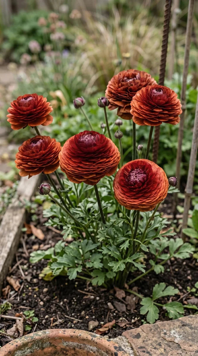 Ranunculus 'Elegance Cioccolato' - Harding & Bloom