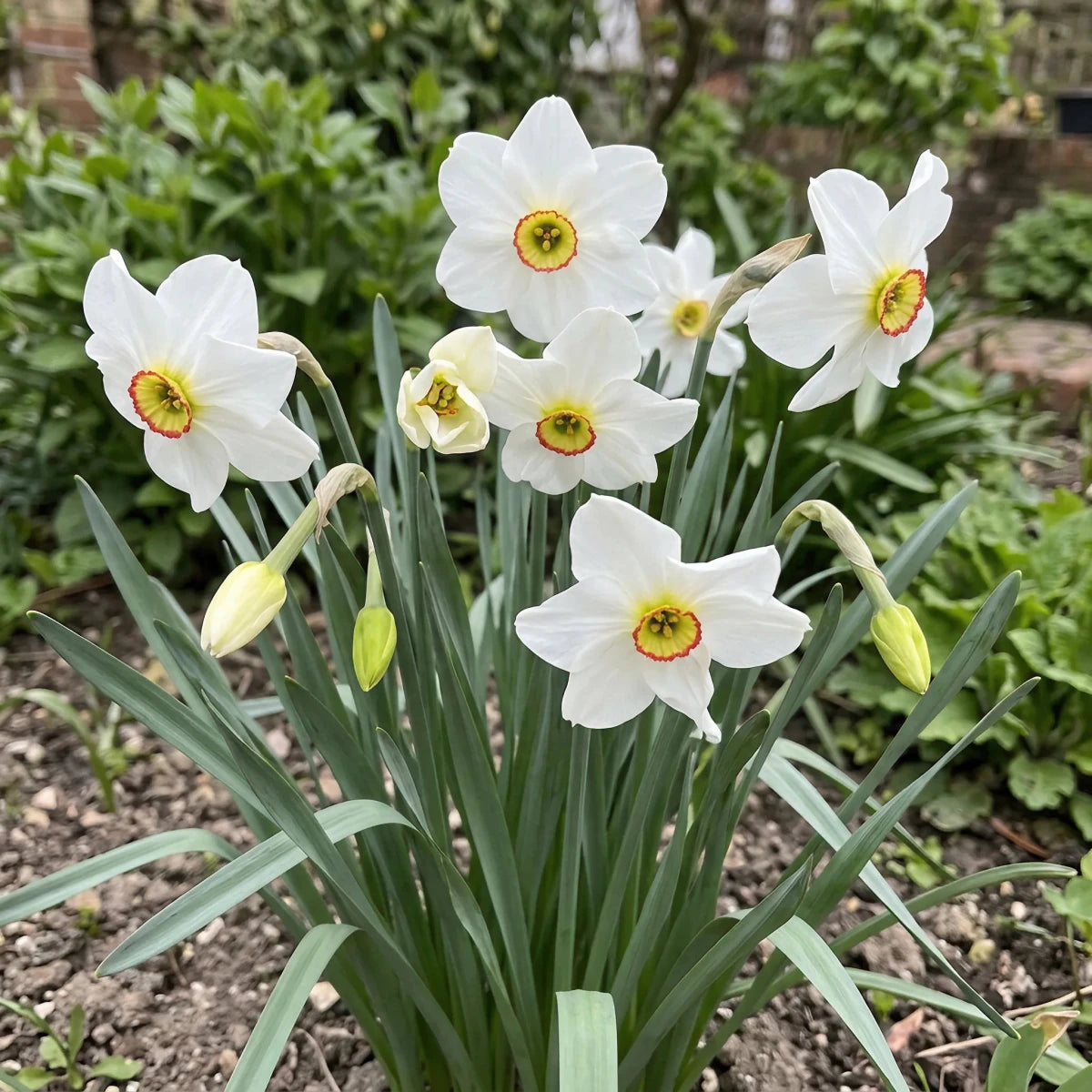 Narcissus 'Poeticus Recurvus' (old pheasant’s eye) - Harding & Bloom