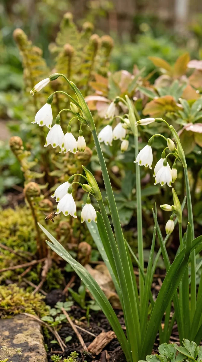 Leucojum 'Gravetye Giant' (Summer snowflake) - Harding & Bloom
