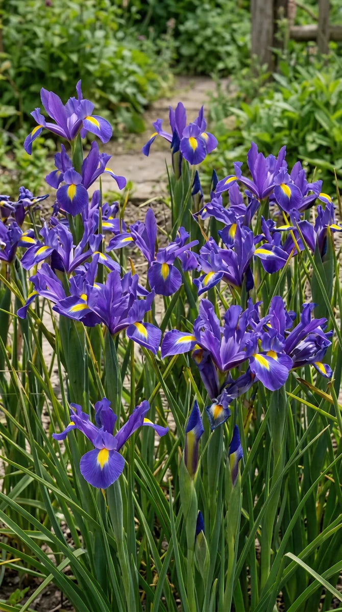 Iris 'Blue Magic' (Dutch iris) - Harding & Bloom