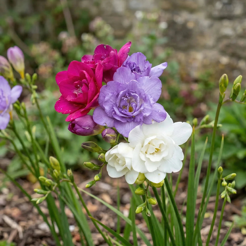 Freesia 'Double Mixed'