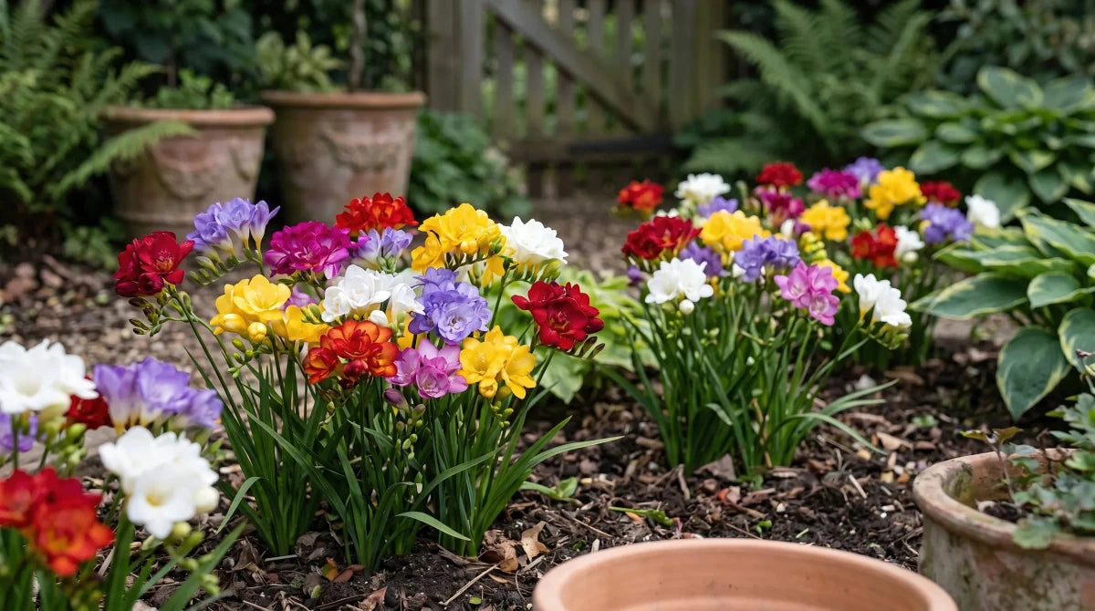 Freesia 'Double Mixed' - Harding & Bloom