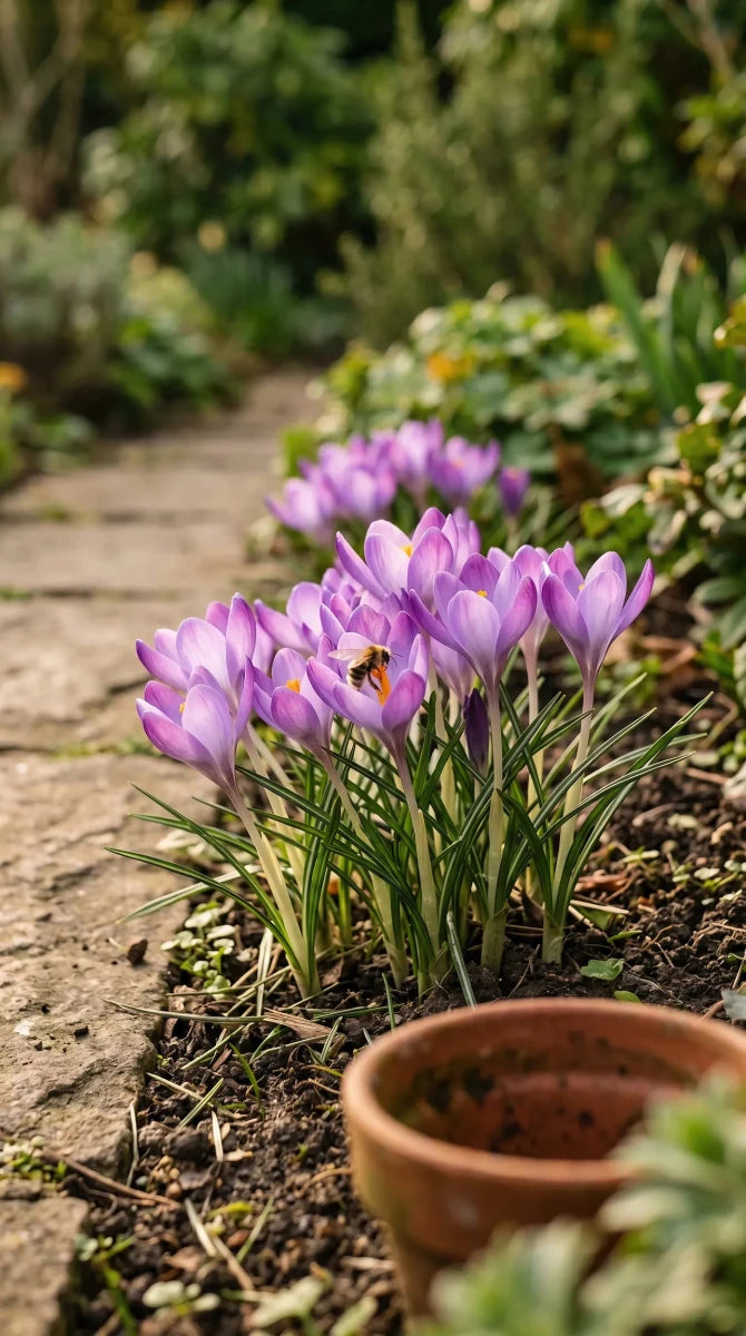 Crocus 'Ruby Giant' (tommasinianus) - Harding & Bloom