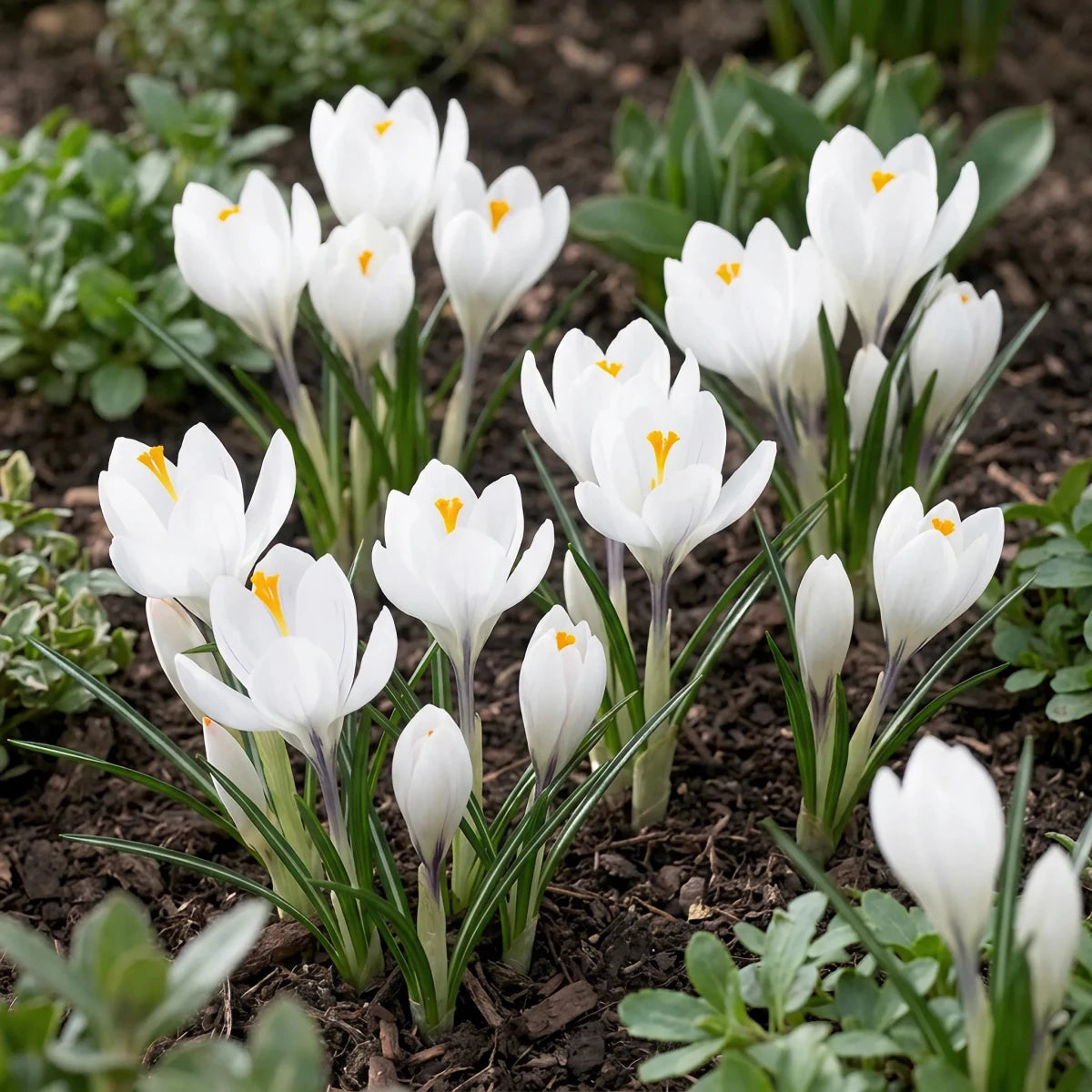 Crocus 'Jeanne d'Arc' - Harding & Bloom