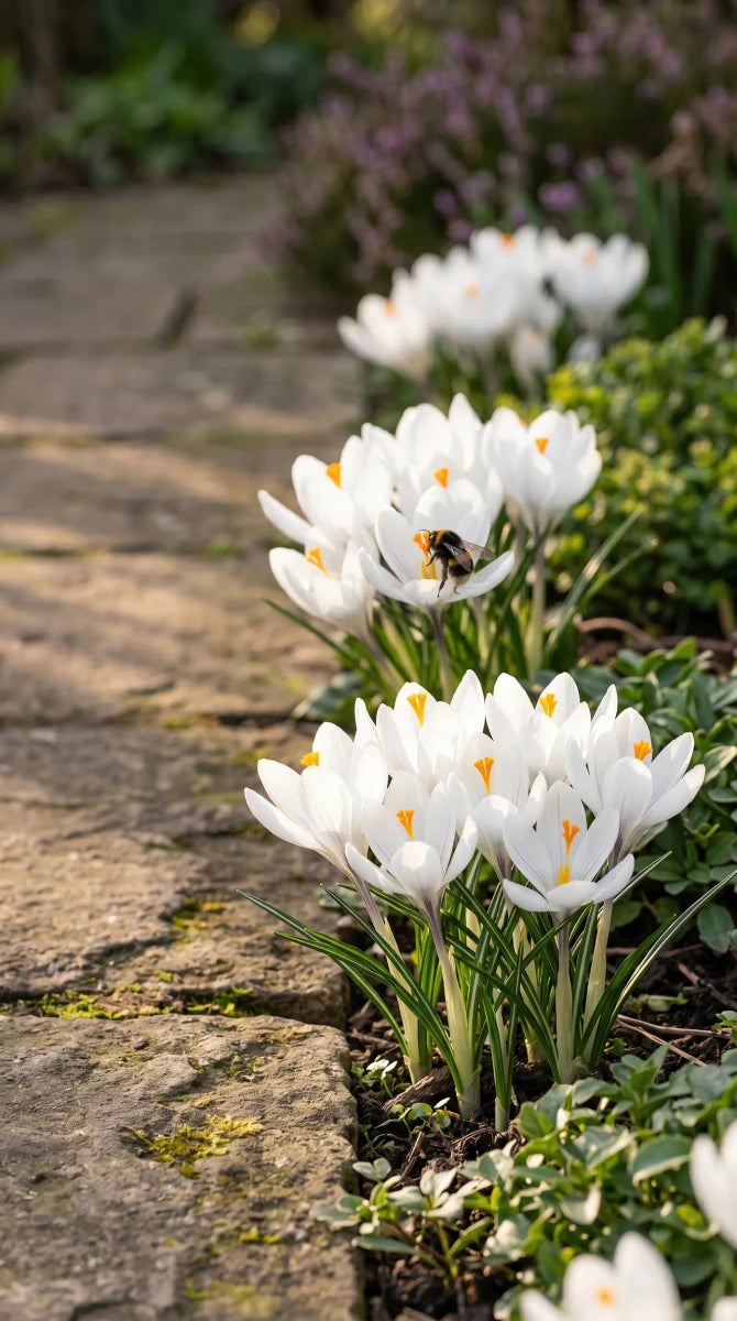 Crocus 'Jeanne d'Arc' - Harding & Bloom