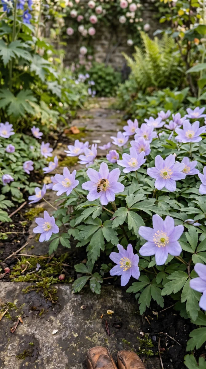 Anemone 'Robinsoniana' (wood anemone 'Robinsoniana) - Harding & Bloom