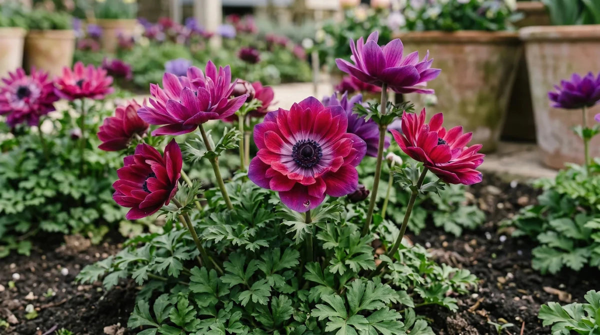 Anemone 'Mistral Bordeaux' - Harding & Bloom