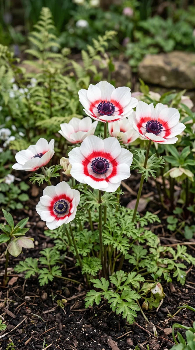 Anemone 'Bicolor' (garden anemone) - Harding & Bloom
