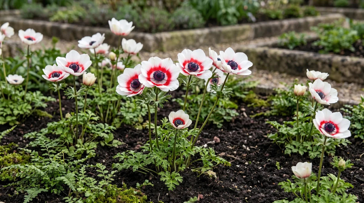 Anemone 'Bicolor' (garden anemone) - Harding & Bloom