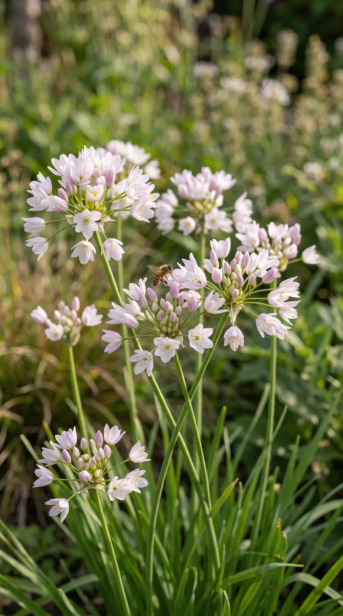 Allium 'Roseum' (Rosy-flowered garlic) - Harding & Bloom