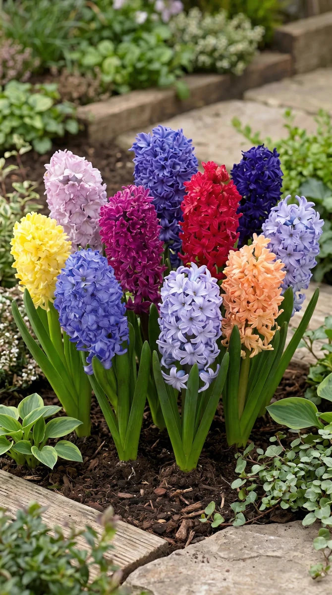 Hyacinthus 'Mixed' (Hyacinths) - Harding & Bloom