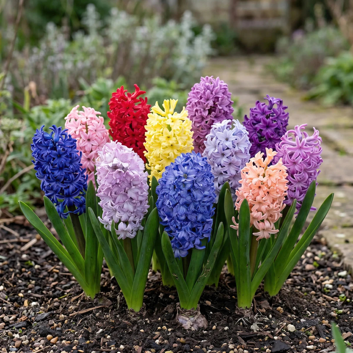 Hyacinthus 'Mixed' (Hyacinths) - Harding & Bloom
