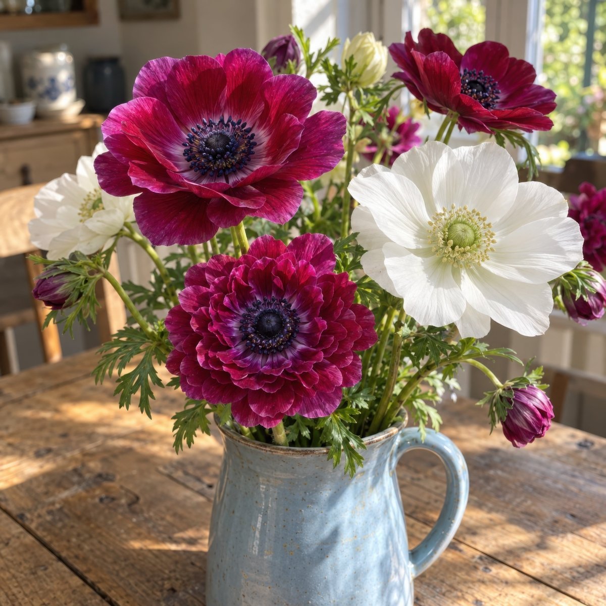 Wine & Pearl — Anemone Collection - Harding & Bloom