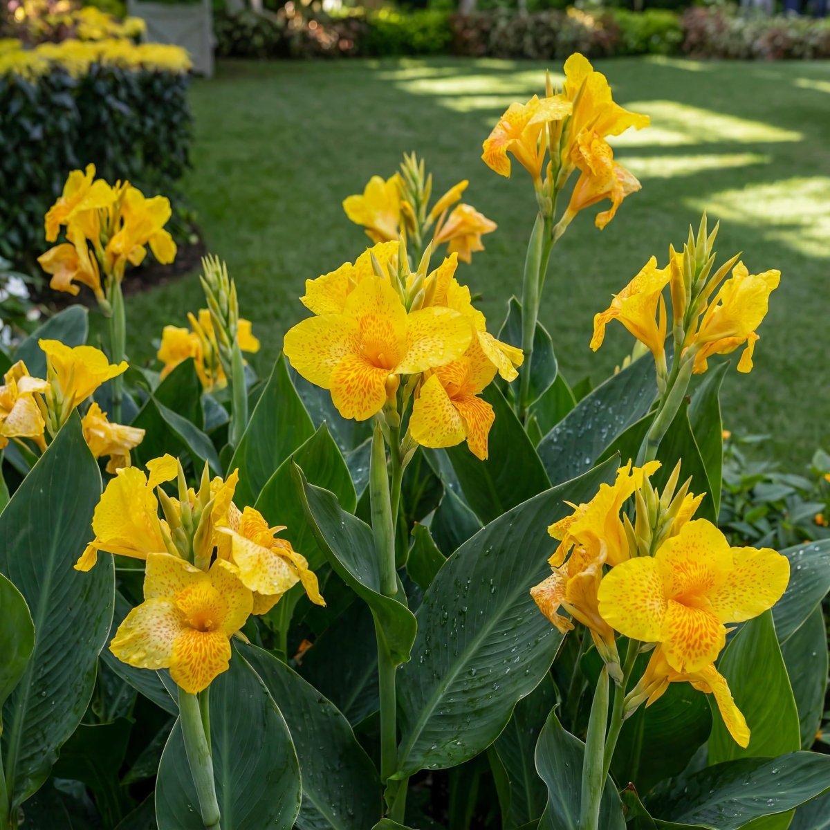 Canna 'Tropical Yellow' (Canna lily) – lily bulbs, product photo 3 (Harding & Bloom)