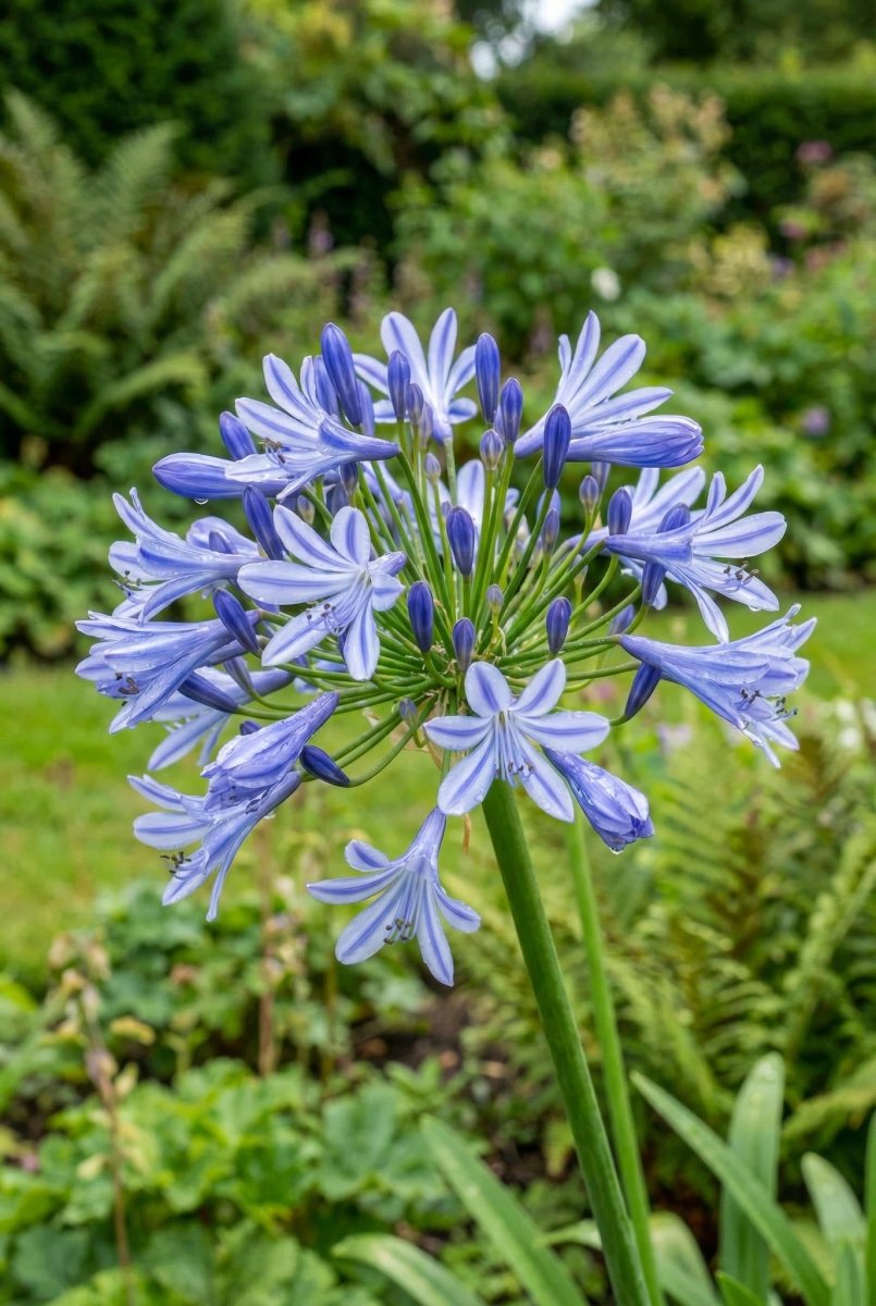 Agapanthus africanus 'Dokter Brouwer' (Lily of the Nile) – lily bulbs, product photo 2 (Harding & Bloom)