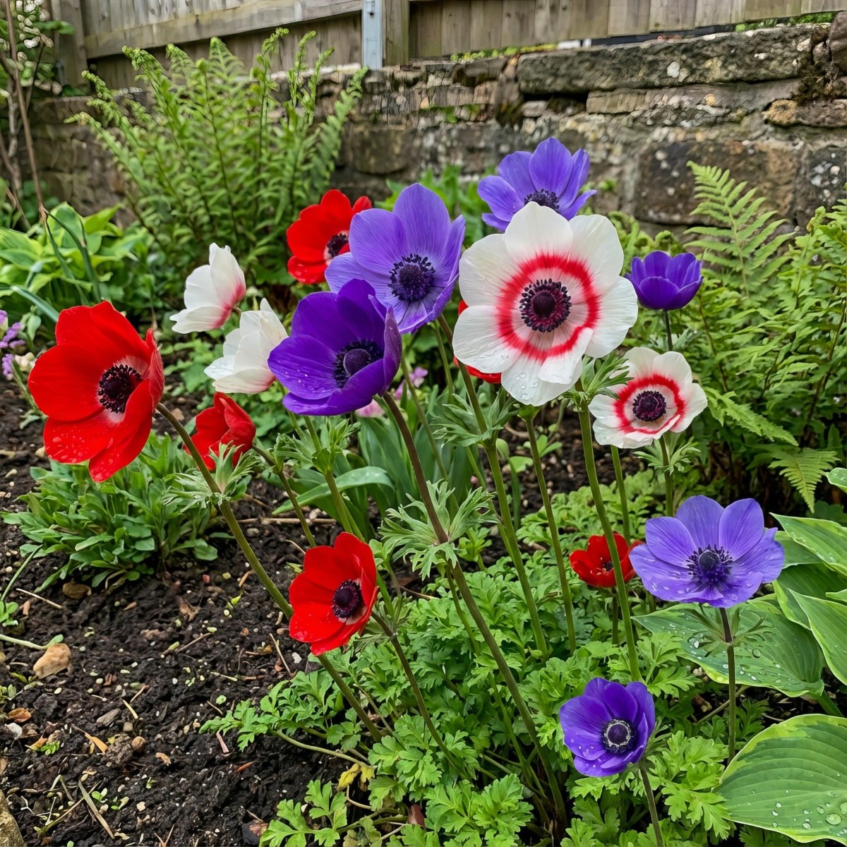 Anemone coronaria 'De Caen Mixed' – anemone corms, product photo 3 (Harding & Bloom)