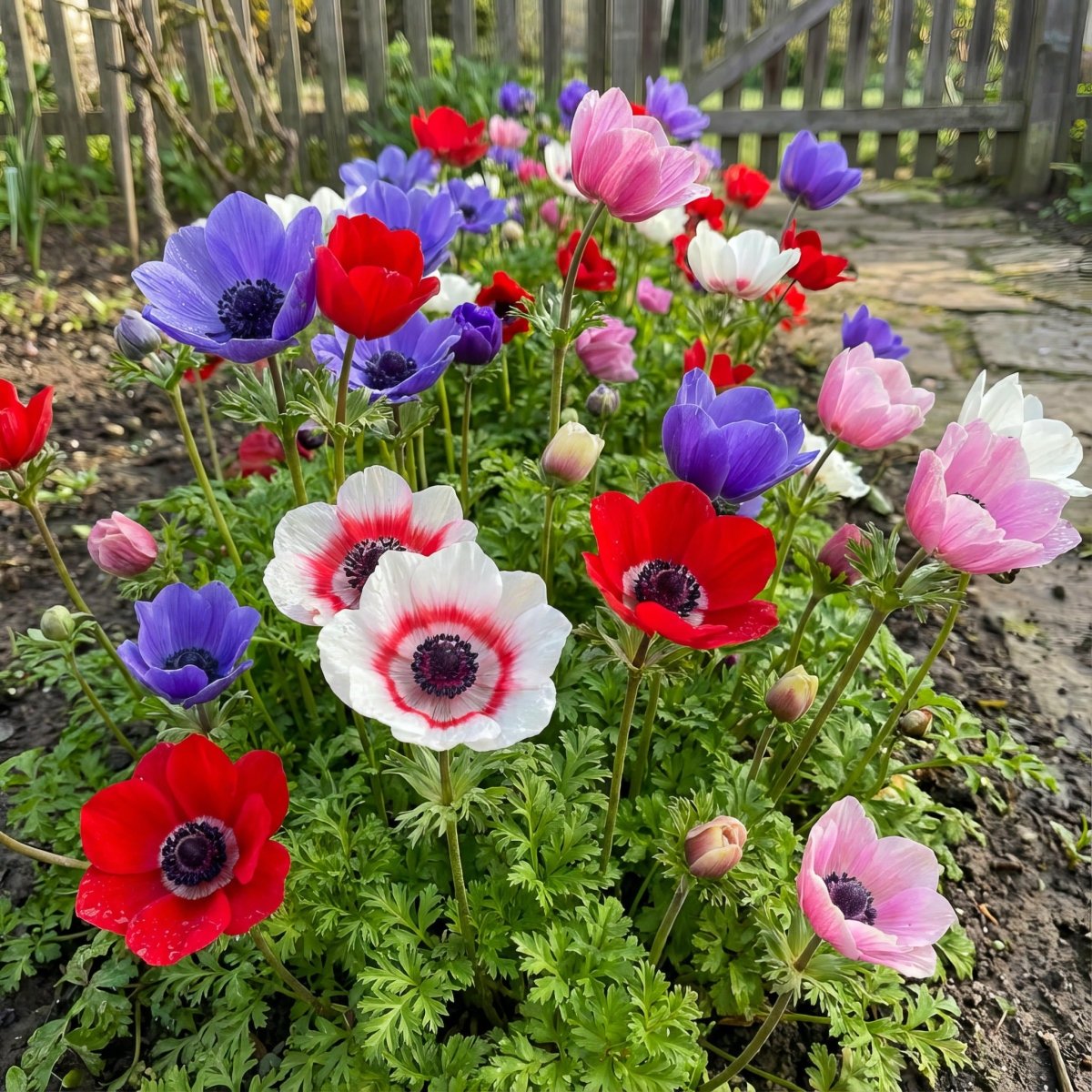 Anemone coronaria 'De Caen Mixed' – anemone corms, product photo 6 (Harding & Bloom)