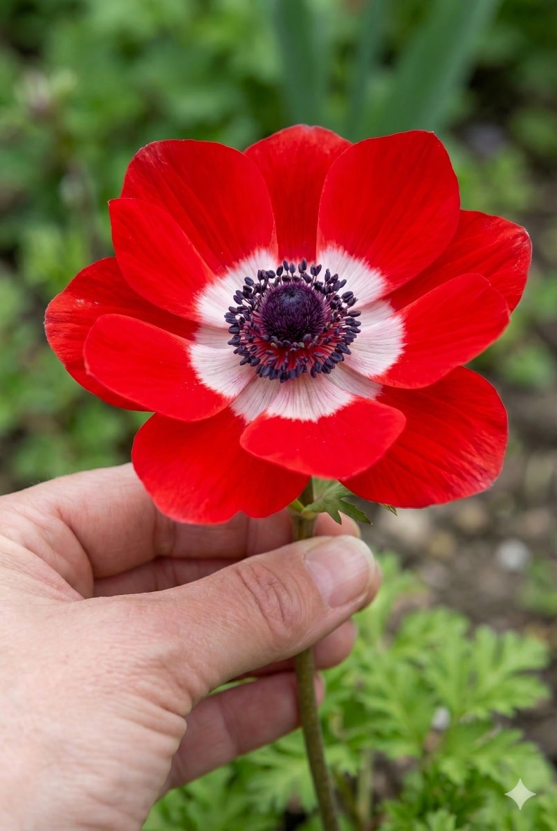 Anemone coronaria 'The Governor' (St. Brigid) – anemone corms, product photo 5 (Harding & Bloom)