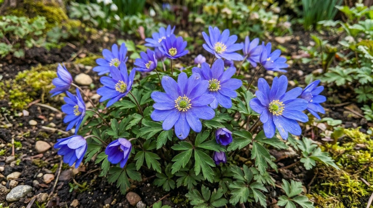 Anemone nemorosa 'Royal Blue' (Wood anemone) – anemone corms, product photo 5 (Harding & Bloom)