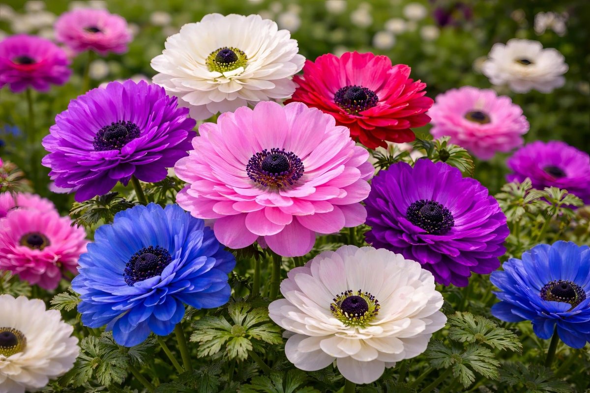 Anemone coronaria 'St. Brigid Mixed' – anemone corms, product photo 4 (Harding & Bloom)