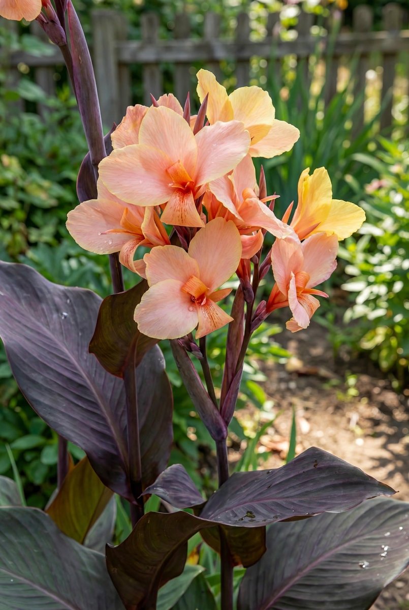 Canna 'Madame Angèle Martin' (Canna lily) – lily bulbs, product photo 3 (Harding & Bloom)