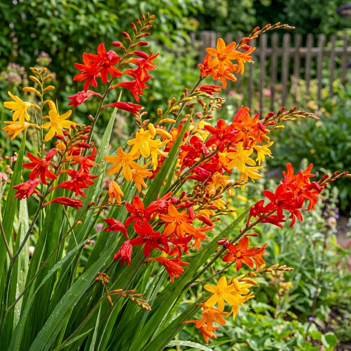 Crocosmia 'Large Flowering Mixed' – flower bulbs, product photo 5 (Harding & Bloom)