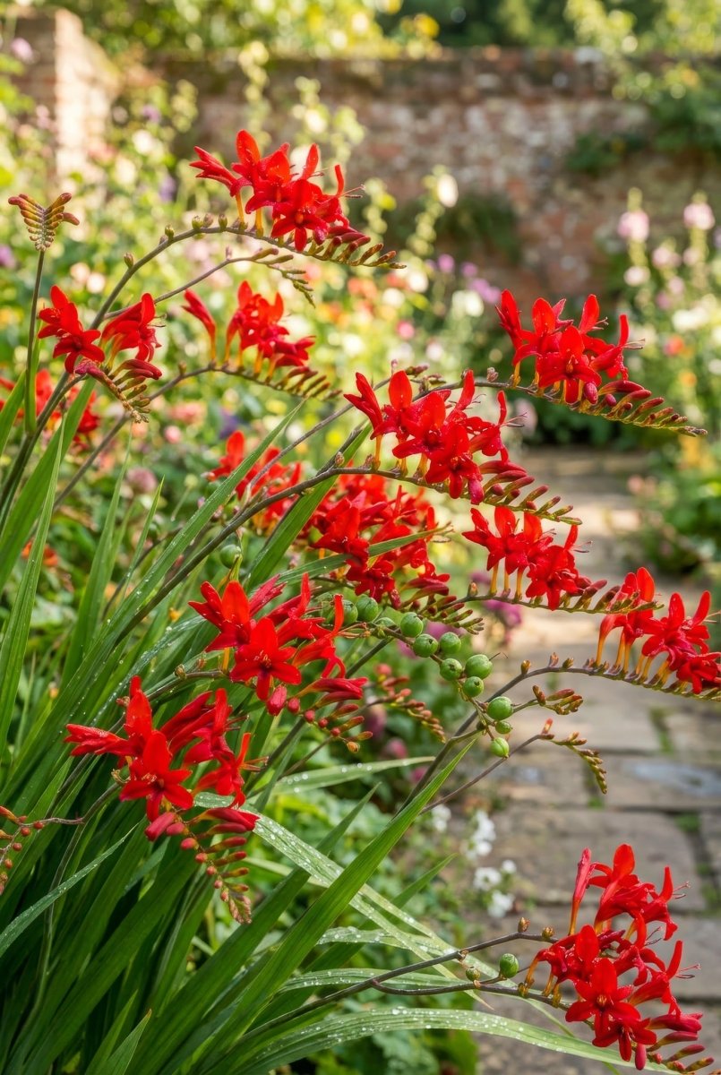 Crocosmia 'Lucifer' (Firey Stars) – flower bulbs, product photo 5 (Harding & Bloom)