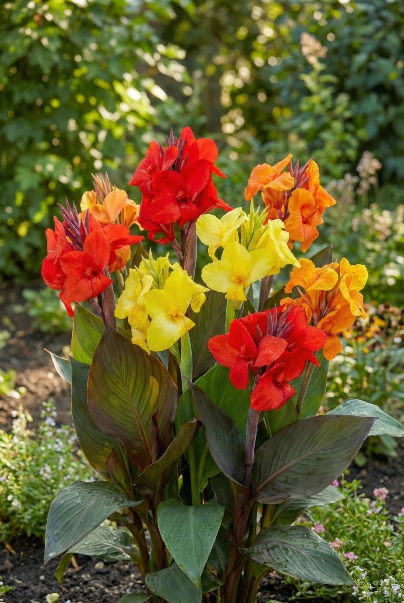 Canna 'Mixed Colours' (Canna lily) - Harding & Bloom