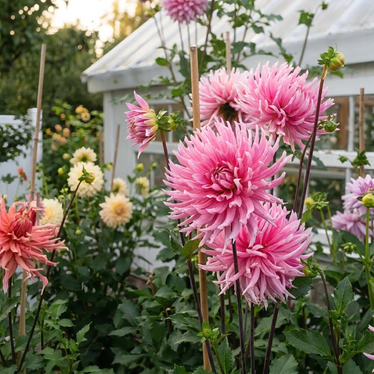 Dahlia 'Hollyhill Cotton Candy' (Cactus & Bedding) - Harding & Bloom