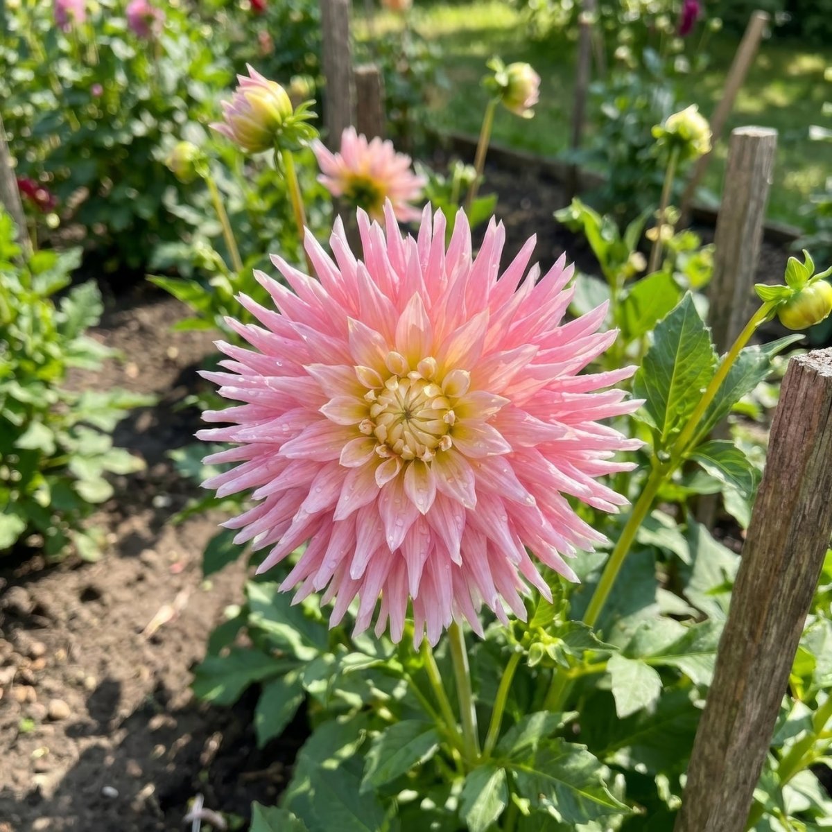 Dahlia 'Just Married' (Decorative) - Harding & Bloom