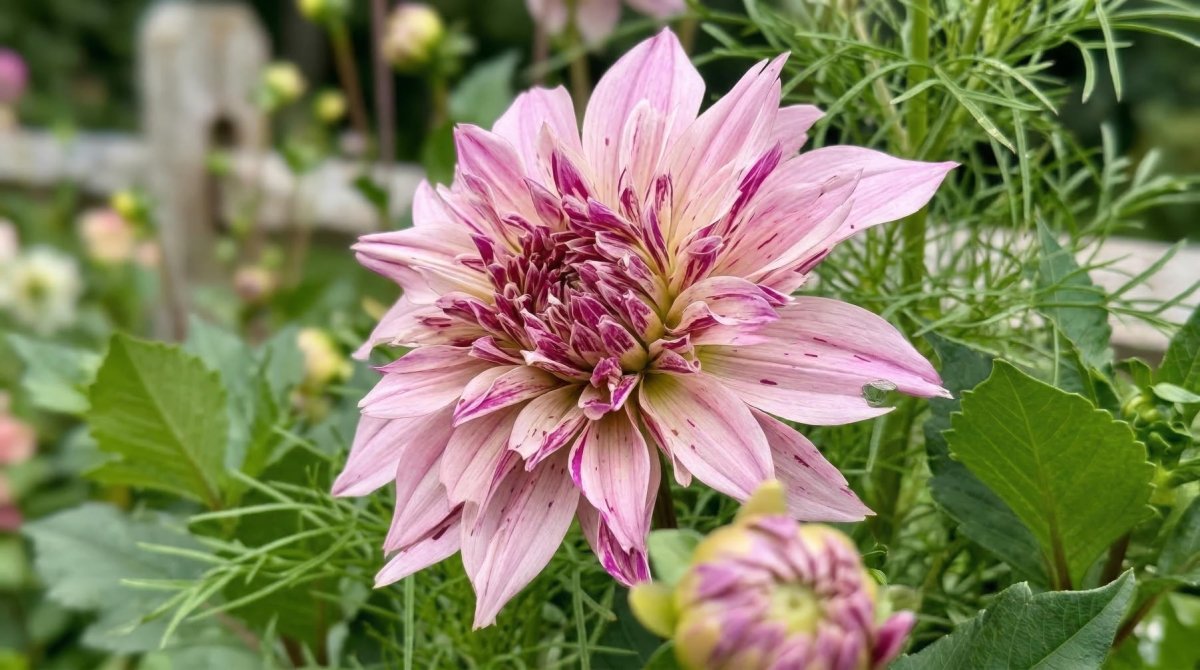 Dahlia 'Labyrinth Twotone' (Dinnerplate) - Harding & Bloom