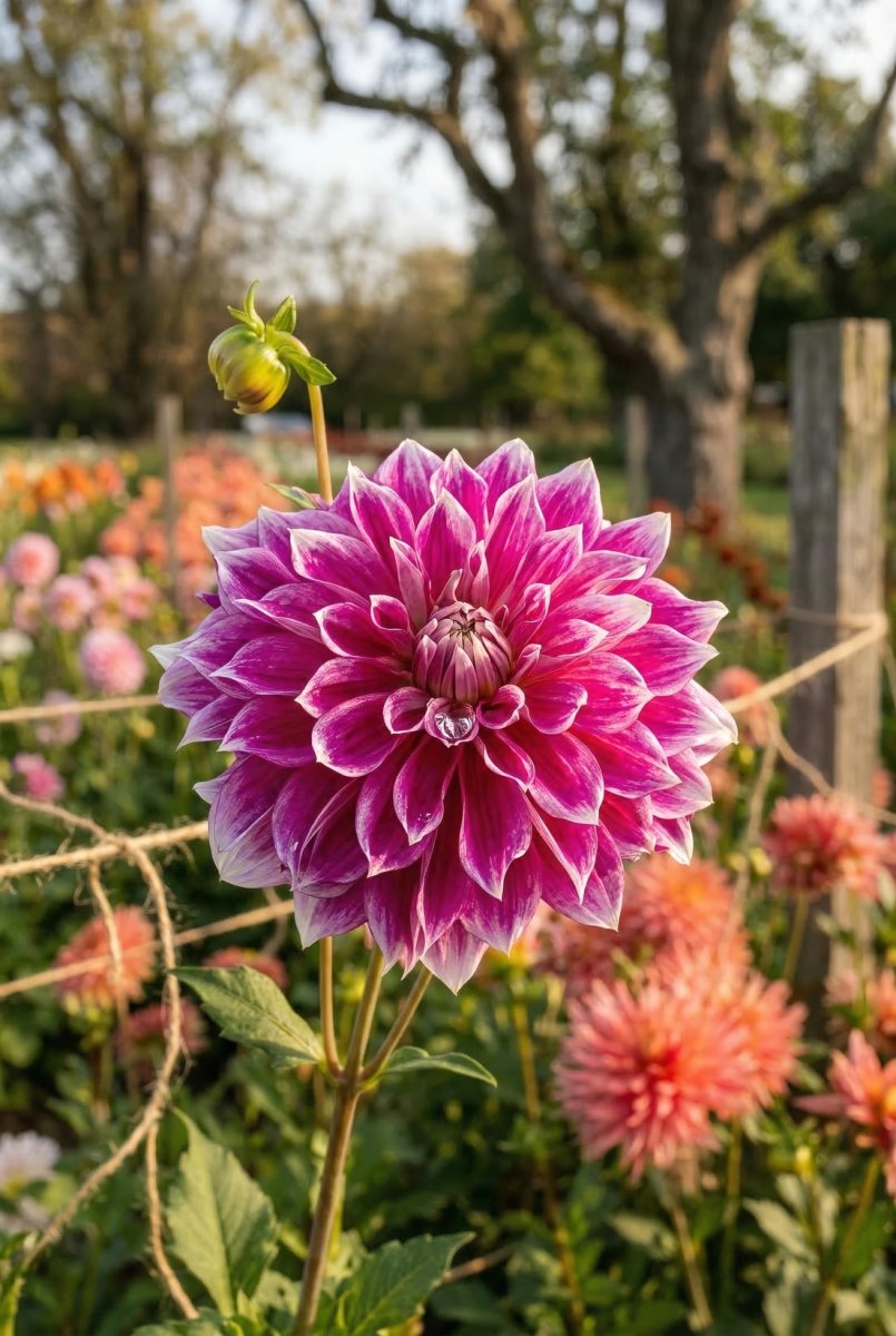 Dahlia 'Purple Explosion' (Decorative) - Harding & Bloom