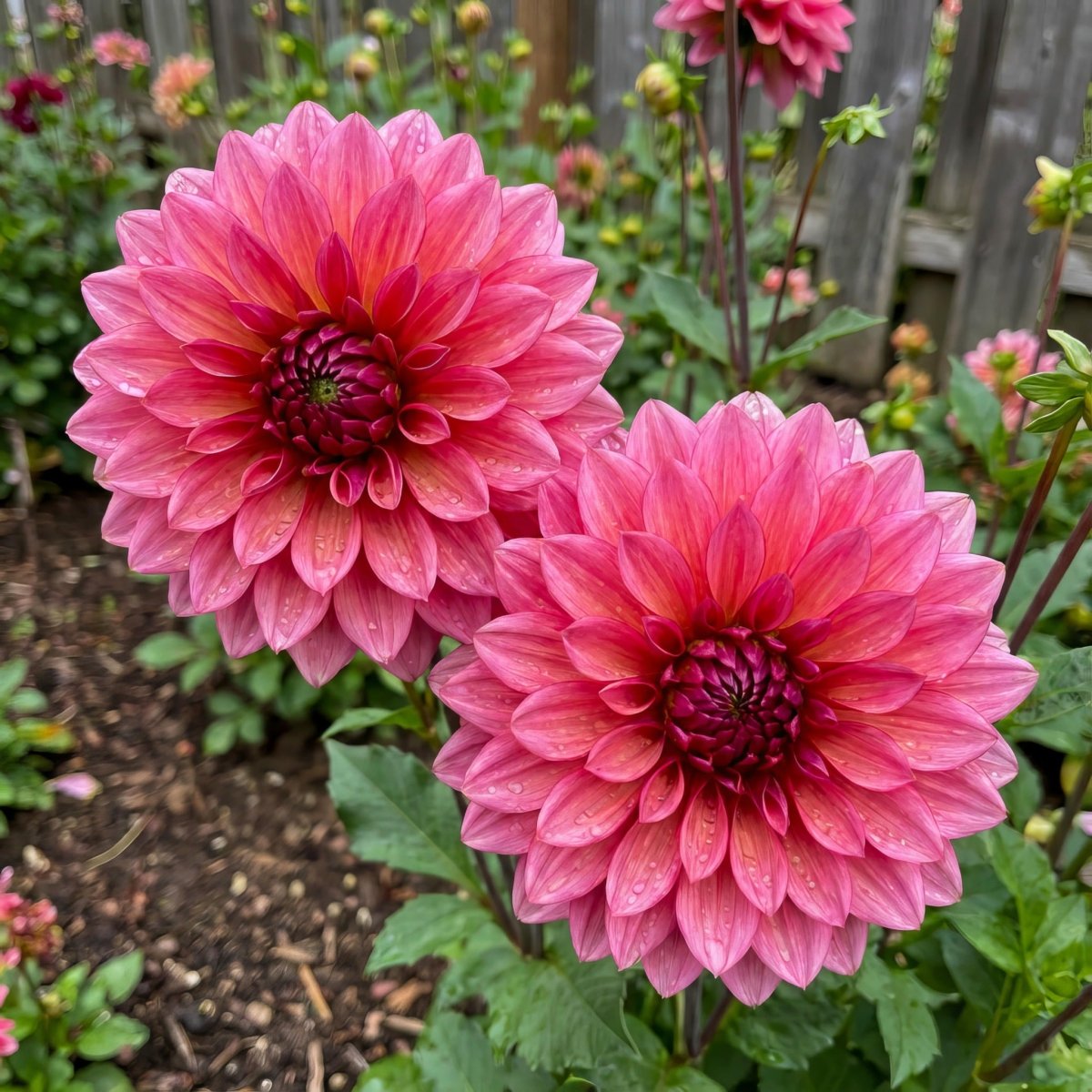 Dahlia 'Bacardi' – dahlia tubers, product photo 3 (Harding & Bloom)